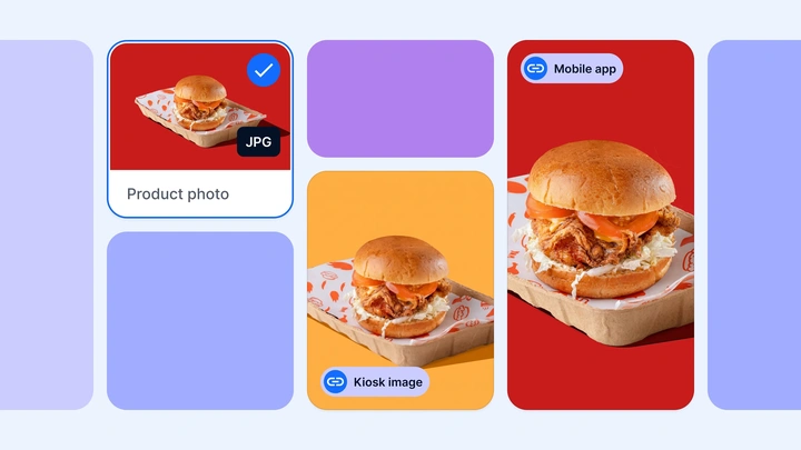 Feed every channel, app, kiosk, drive-thru, and delivery from one&nbsp;source