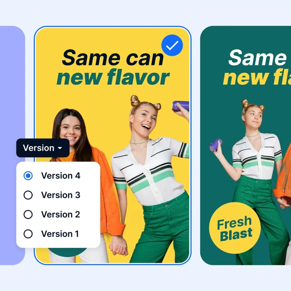 Approve and route on-brand assets to your DAM