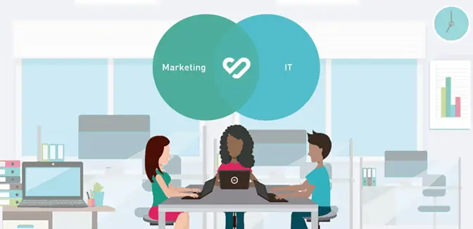 Marketing and IT need to hug it out