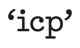 ICP icon