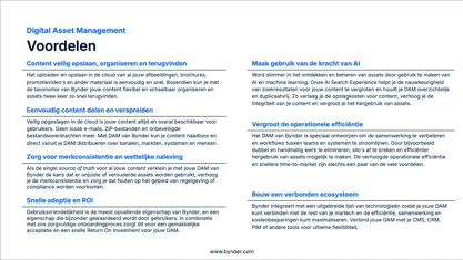 Digital Asset Management Features Overzicht