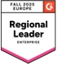 Badge G2 Enterprise Leader Europe Fall 2025