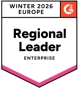 Badge G2 Enterprise Leader Europe Winter 2026