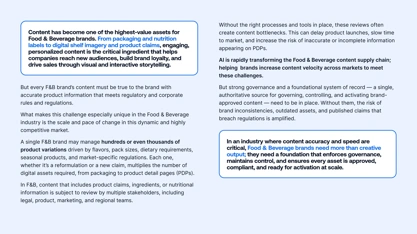 Win the digital shelf: The strategic DAM playbook for Food & Beverage brands