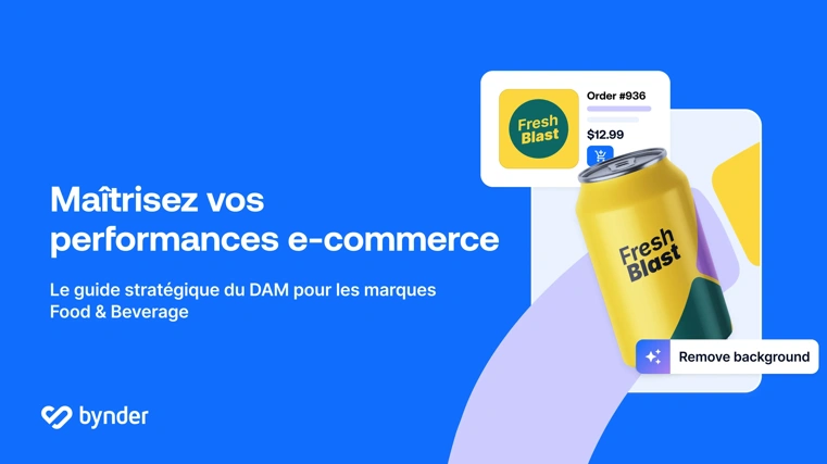 Maîtriser vos performances e-commerce : le playbook DAM pour les marques Food & Beverage
