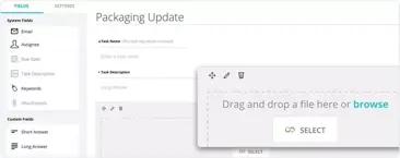 Configurable creative briefs