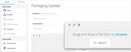 Configurable creative briefs