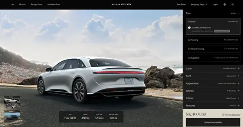 Spotlight Client : Lucid Motors améliore ses expériences de vente omnicanales grâce au DAM