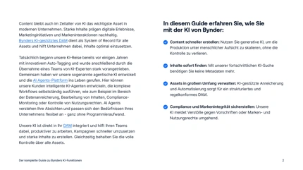 Der komplette Guide zu Bynders KI-Funktionen