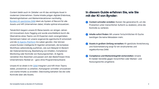 Der komplette Guide zu Bynders KI-Funktionen
