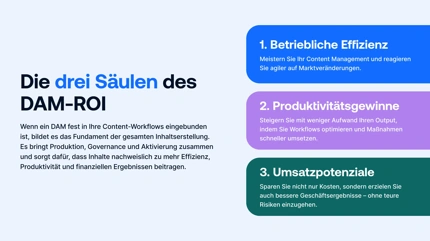 Den ROI von DAM nachweisen