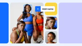 Facial recognition search for enterprise digital asset management