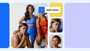 Facial recognition search for enterprise digital asset management