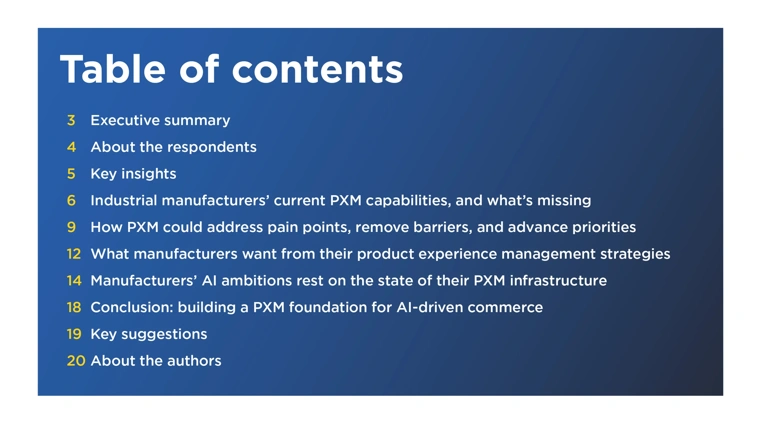 The PXM gap: what the research says about AI readiness in manufacturing