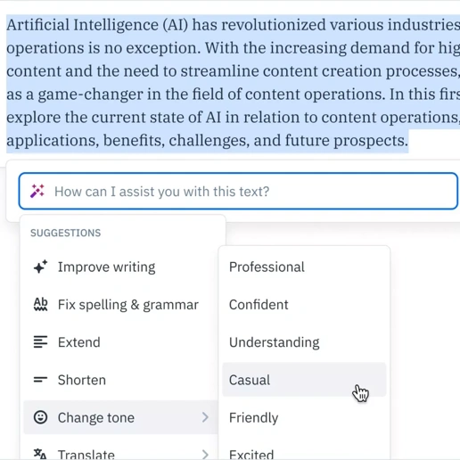 Exploitez l'automatisation et l'IA générative pour booster la création de contenu