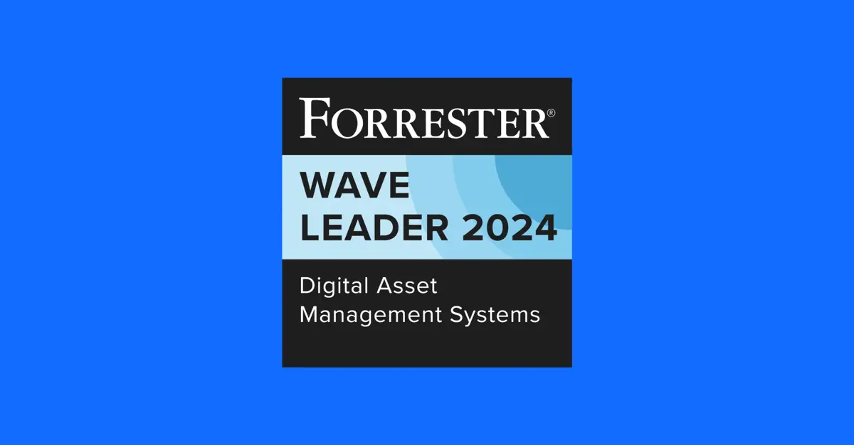 Blog Bynder Header 2024 March Forrester Wave Leader 2024