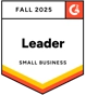 Badge G2 Leader Small Business Fall 2025