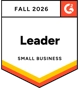 Badge G2 Leader Small Business Fall 2026