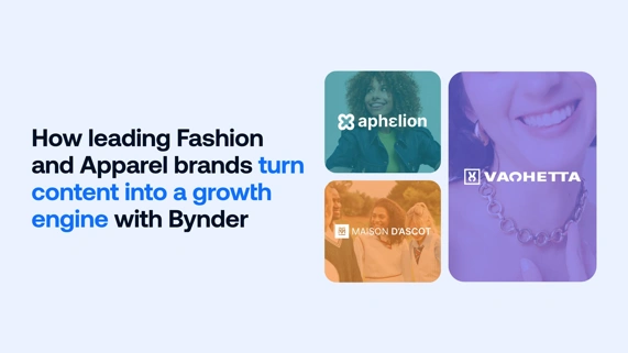 From runway to retail:
 The blueprint for accelerating time to market with Bynder