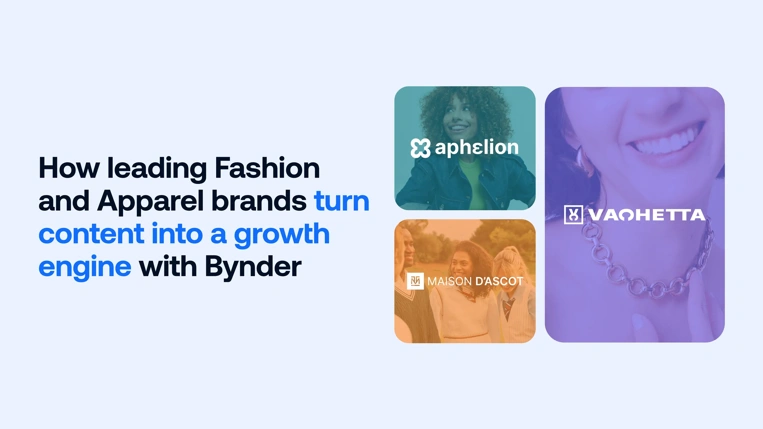 From runway to retail:
 The blueprint for accelerating time to market with Bynder