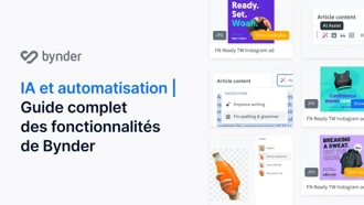 Fonctionnalités d'IA et d'automatisation de Bynder