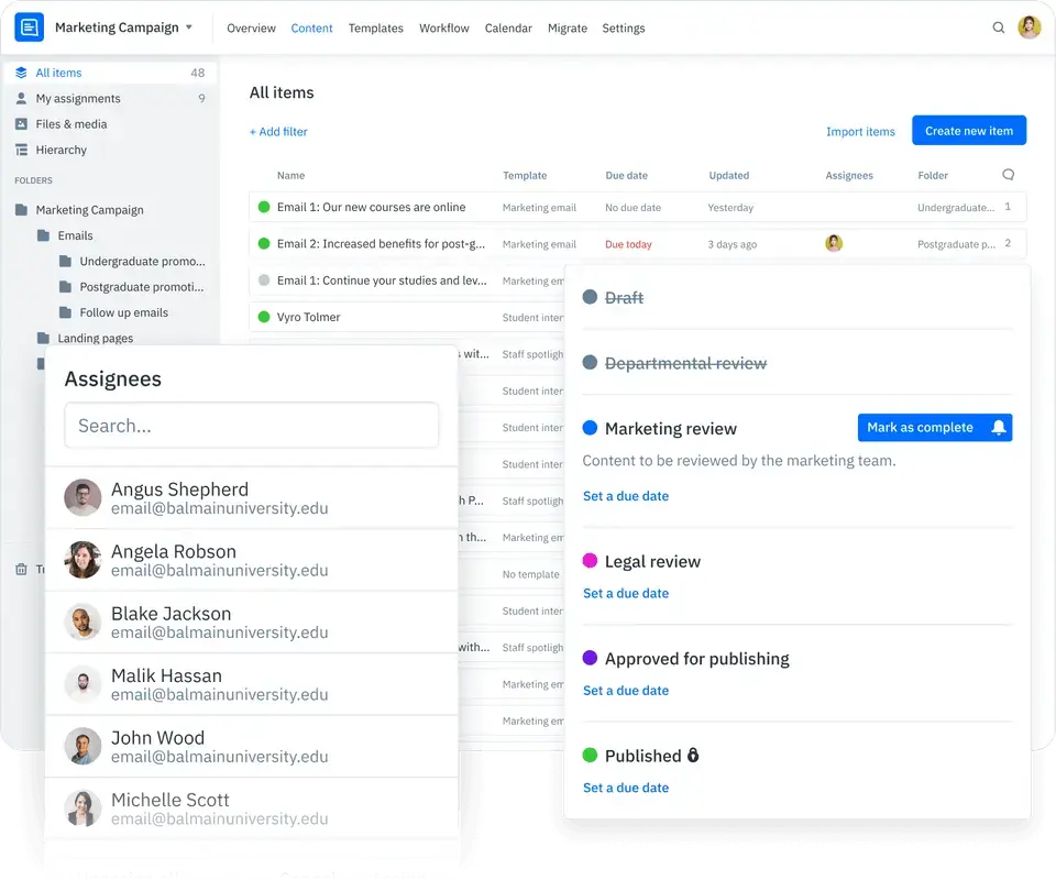 A 4-step content review process for efficiency and quality