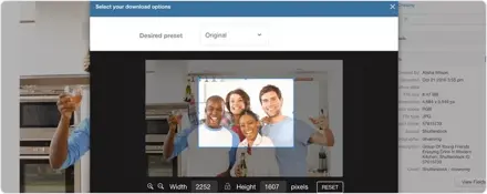 File Conversion and Cropping
