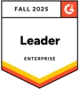 Badge G2 Leader Enterprise Fall 2025