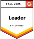 Badge G2 Leader Enterprise Fall 2025