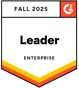 Badge G2 Leader Enterprise Fall 2025