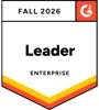 Badge G2 Leader Enterprise Fall 2026