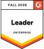 Badge G2 Leader Enterprise Fall 2026