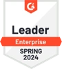 Badge G2 Leader Enterprise Spring 2024