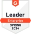 Badge G2 Leader Enterprise Spring 2024