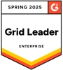 Badge G2 Leader Enterprise Spring 2025