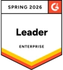Badge G2 Leader Enterprise Spring 2026