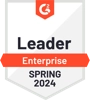 Badge G2 Leader Enterprise Winter 2024