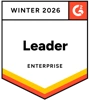 Badge G2 Leader Enterprise Winter 2026