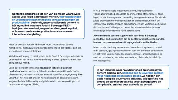 Win het digitale schap: het strategische DAM-handboek voor Food & Beverage-merken