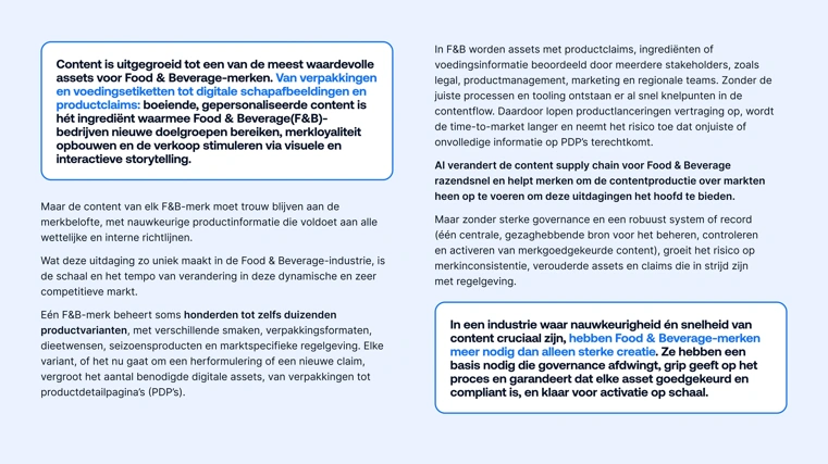 Win het digitale schap: het strategische DAM-handboek voor Food & Beverage-merken