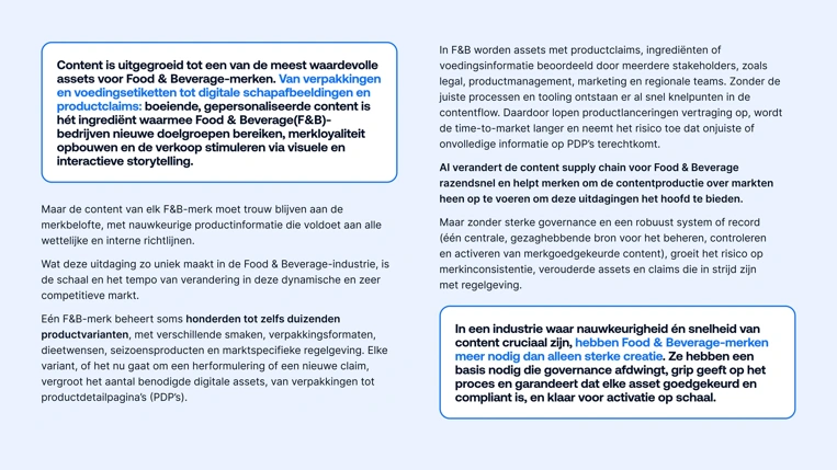 Win het digitale schap: het strategische DAM-handboek voor Food & Beverage-merken