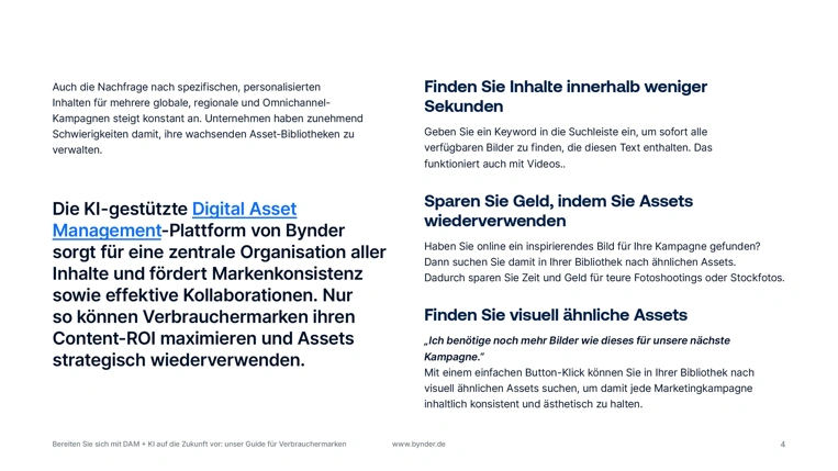Bereiten Sie sich mit DAM&nbsp;+&nbsp;KI auf die Zukunft vor:&nbsp;unser Guide für Verbrauchermarken