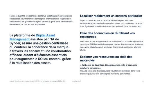Assurer l'avenir de votre marque avec le DAM+IA : un&nbsp;guide pour les enseignes&nbsp;B2B et B2C
