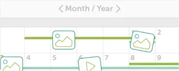 Scheduled publishing