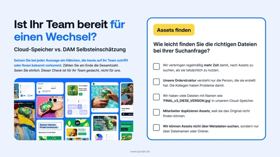 Lohnt sich ein Wechsel von Cloud-Speicher zu DAM? Finden Sie es heraus!