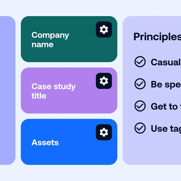 Scale production with templates