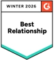 G2 Best Relationship Overall Winter 2026
