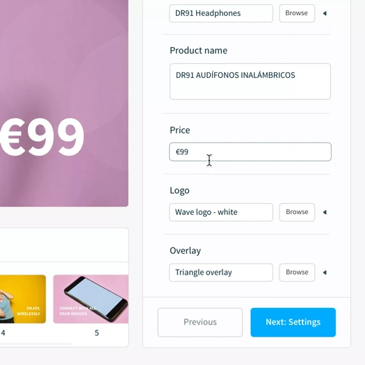 The right content for the right market