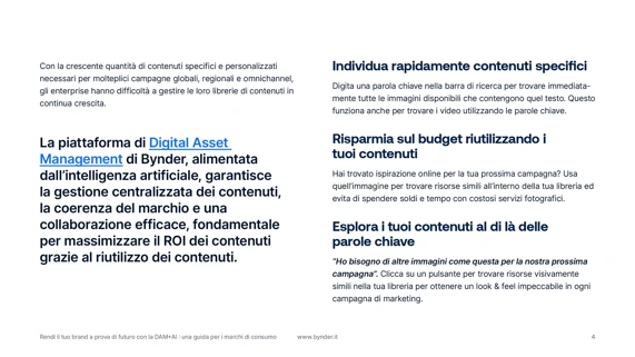 Rendi il tuo brand a prova di&nbsp;futuro con la DAM+AI : una&nbsp;guida per i marchi di&nbsp;consumo