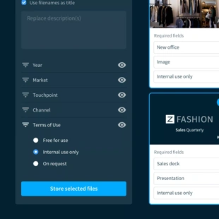 Manage your brand assets in one place